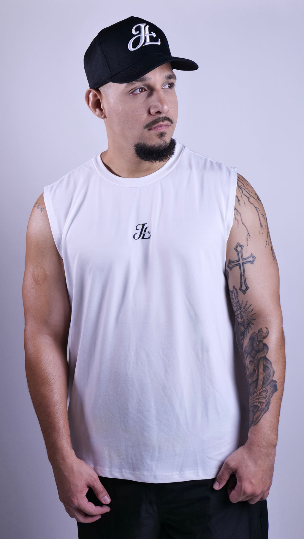 Camisetas sin Manga, Cuello Redondo- Men